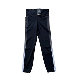 Under Armour Womens Black High Rise Ankle Leggings Size Medium BNWT MSRP $85